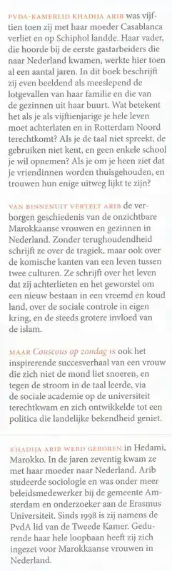COUSCOUS OP ZONDAG