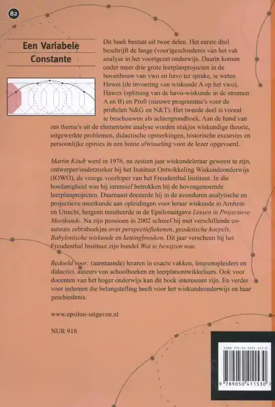 EEN VARIABELE CONSTANTE