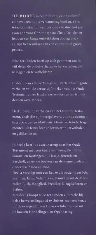 HET VERHAAL GAAT...