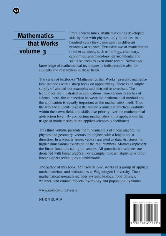 MATHEMATICS THAT WORKS