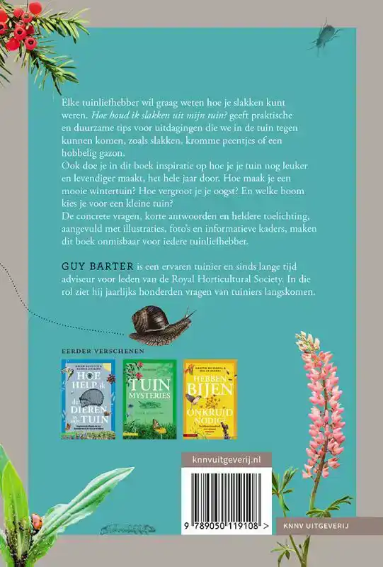 HOE HOUD IK SLAKKEN UIT MIJN TUIN?