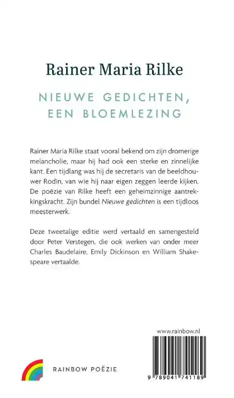 NIEUWE GEDICHTEN, EEN BLOEMLEZING