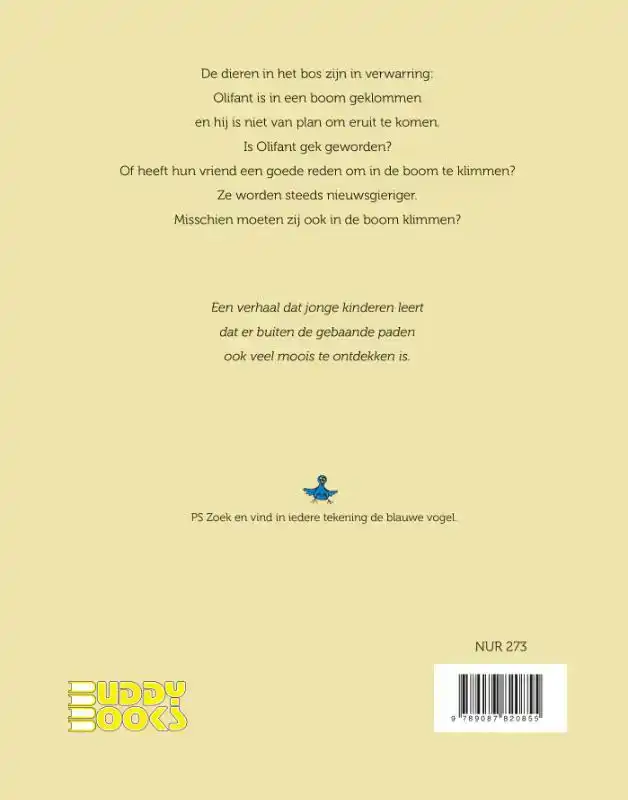 ER ZIT EEN OLIFANT IN DE BOOM