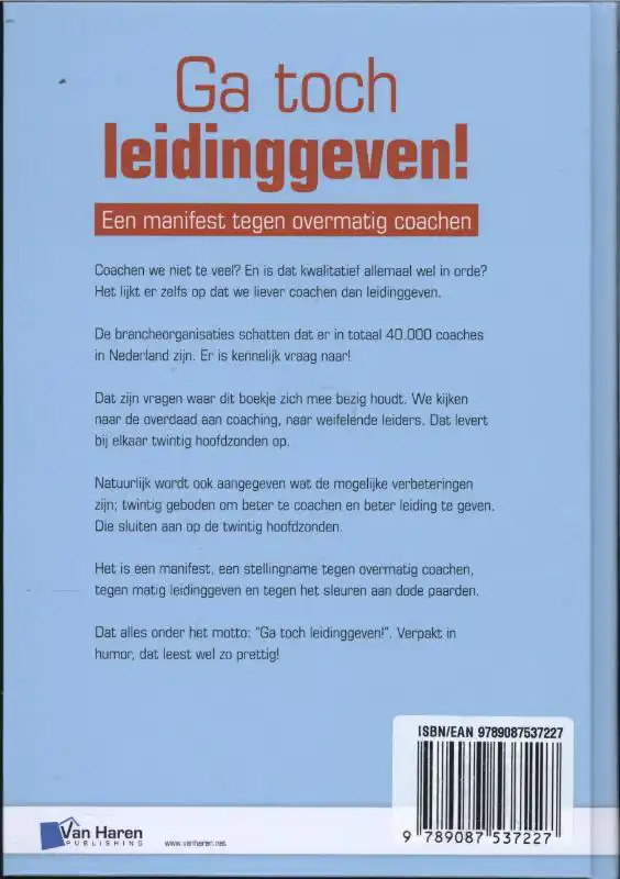 GA TOCH LEIDINGGEVEN!