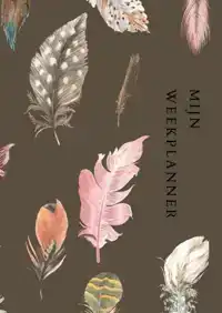 WEEKPLANNER - WERKPLANNER - A4 - BOHO - BRUIN - ONGEDATEERD