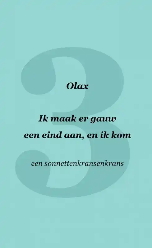 IK MAAK ER GAUW EEN EIND AAN, EN IK KOM