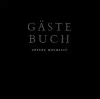 GASTEBUCH "UNSERE HOCHZEIT"- HOCHZEITSGASTEBUCH BLACK PREMIU