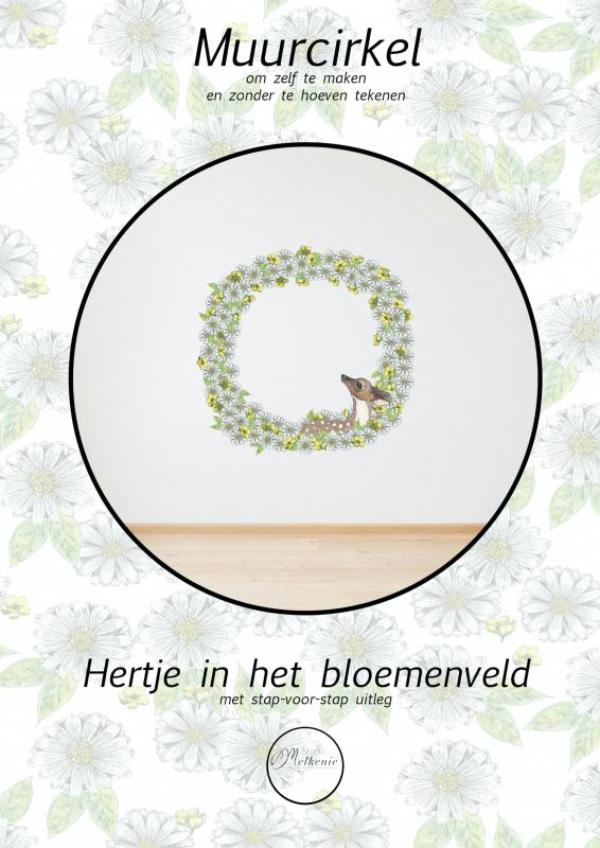 HERTJE IN HET BLOEMENVELD