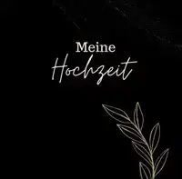 MEINE HOCHZEIT- HOCHZEITSGASTEBUCH BLACK PREMIUM HARDCOVER 7