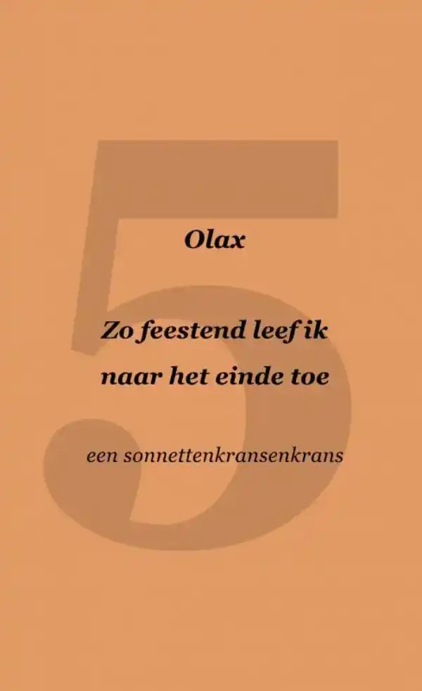 ZO FEESTEND LEEF IK NAAR HET EINDE TOE