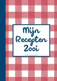 VERJAARDAGSCADEAU - RECEPTEN INVULBOEK - RECEPTENBOEK - "MIJ