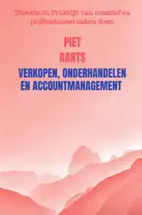 VERKOPEN, ONDERHANDELEN EN ACCOUNTMANAGEMENT