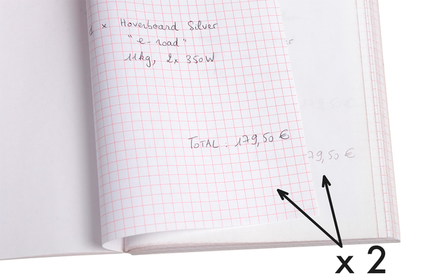 KASBOEK EXA MANIFOLD ONTVANGSTBEWIJS