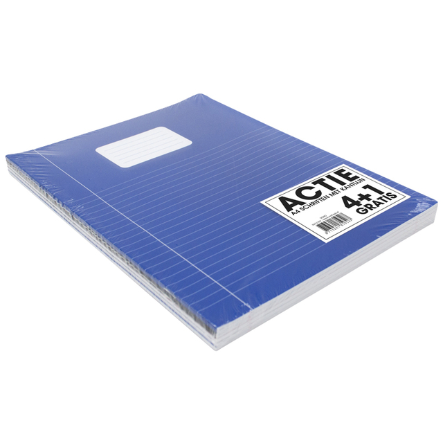 SCHRIFT SOHO BASIC A4 LIJN 80PAG 60GR