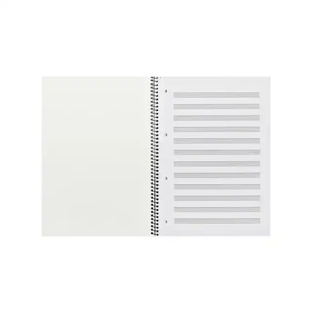 COLLEGEBLK OXF A4+ MUZIEK 4GAATS 100PAG