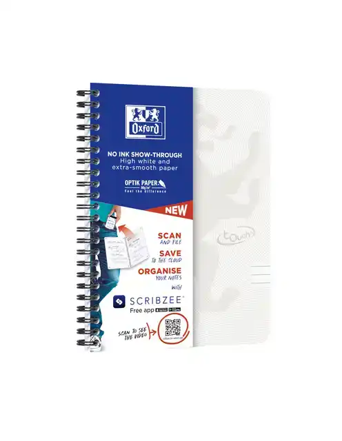 SPIRAALBLOK OXF TOUCH A5 LN 140PAG 80GR