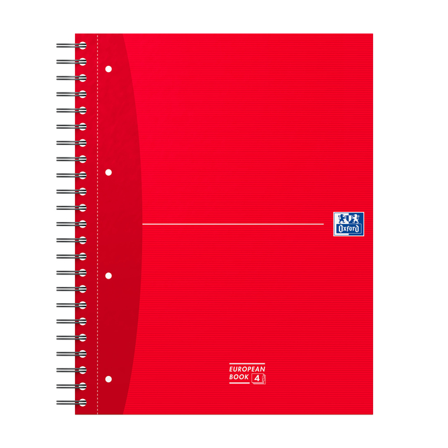 COLLEGEBLOK OXFORD EUROPEANBOOK A4+ 120