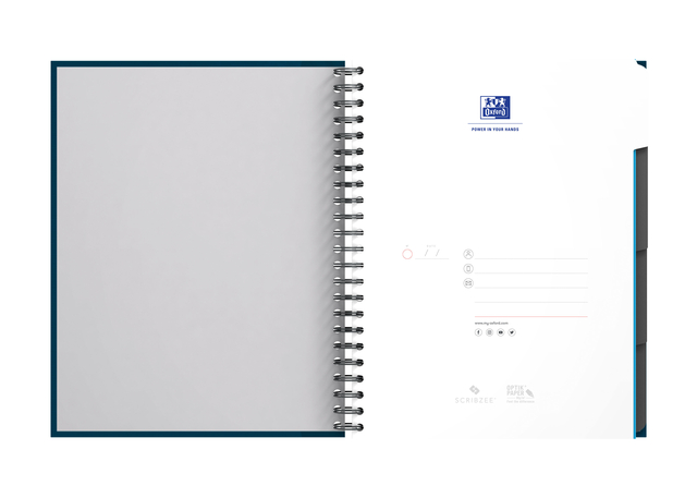 COLLEGEBLOK OXFORD EUROPEANBOOK A4+ 120