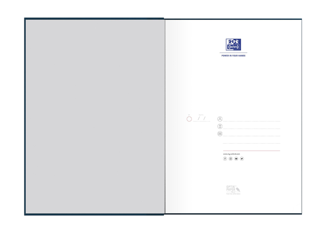 NOTITIEBOEK OXFORD ESSENTIALS A4 96VEL