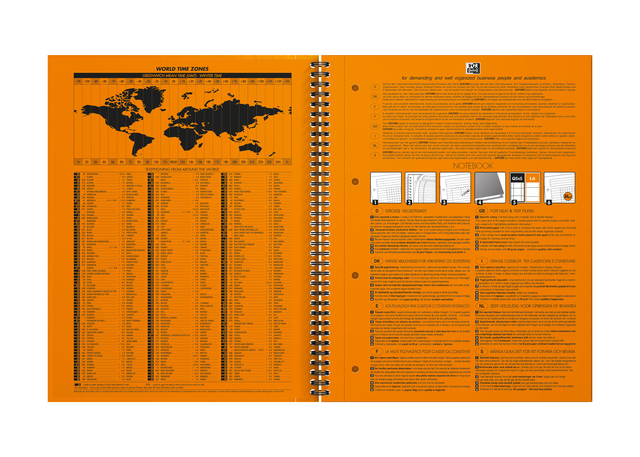 SPIRAALBLOK OXF INTERNATIONAL NOTEBOOK