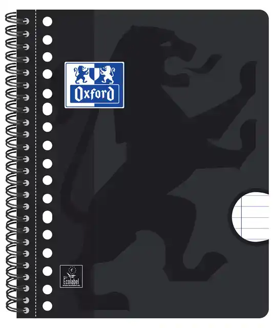 COLLEGEBLK OXF SCHOOL A5+ LN 17GAATS