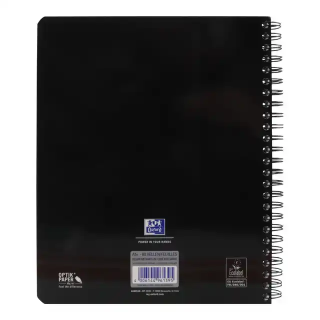 COLLEGEBLK OXF SCHOOL A5+ LN 17GAATS