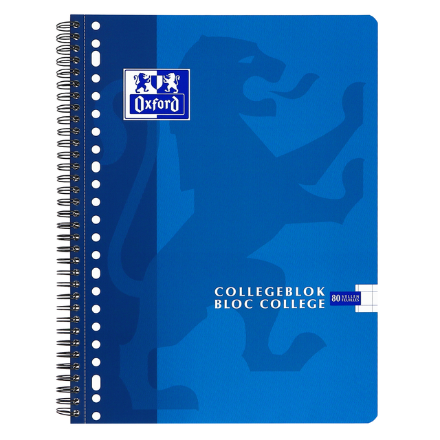 COLLEGEBLK OXF SCHOOL A4 RT 10MM 23G