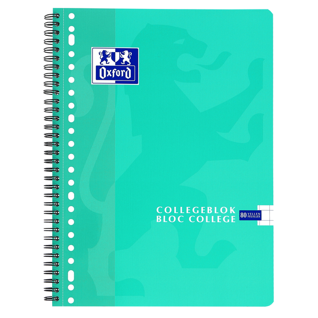 COLLEGEBLK OXF SCHOOL A4 RT 10MM 23G