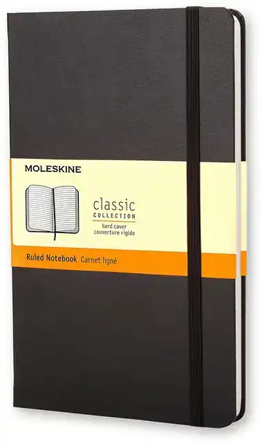 NOTITIEBOEK MOLESKINE POCKET 90X140