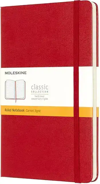 NOTITIEBOEK MOLESKINE LARGE 130X210MM