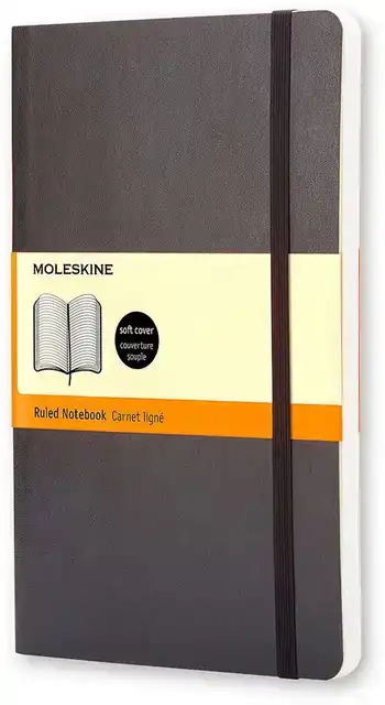 NOTITIEBOEK MOLESKINE POCKET 90X140MM