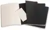 SCHRIFT MOLESKINE 190X250MM LIJN 240PAG