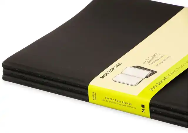 SCHRIFT MOLESKINE 190X250MM BLC 240PAG