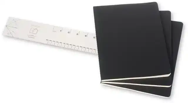 SCHRIFT MOLESKINE 190X250MM BLC 240PAG