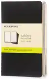 SCHRIFT MOLESKINE 90X140MM BLC 240PAG