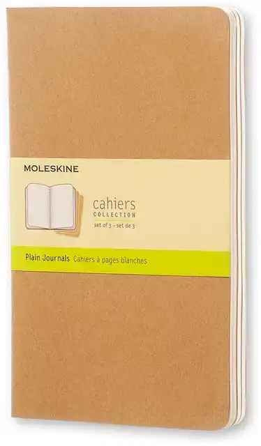 SCHRIFT MOLESKINE 130X210MM BLC 160PAG