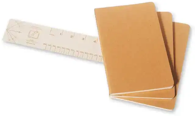 SCHRIFT MOLESKINE 130X210MM BLC 160PAG