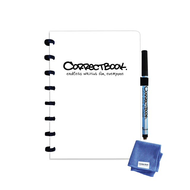 NOTITIEBOEK CORRECTBOOK A5 BLANCO 40BLZ