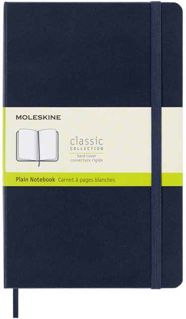 NOTITIEBOEK MOLESKINE L 130X210MM BLC