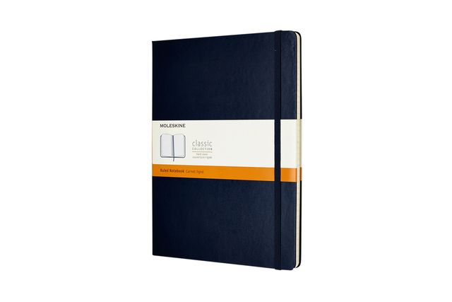 NOTITIEBOEK MOLESKINE XL 190X250 LIJN