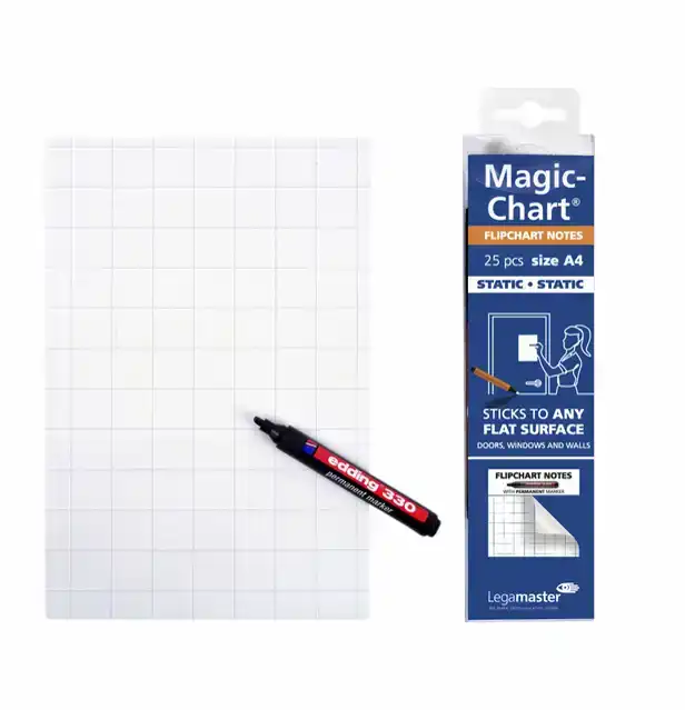 MAGIC CHART NOTES LEGAMASTER FLIPCHART