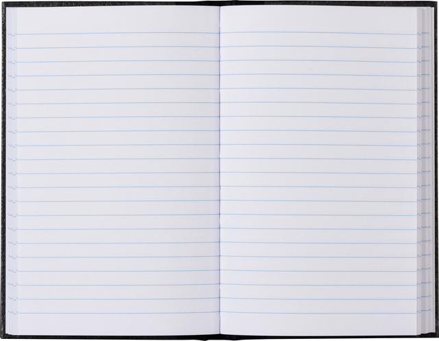 NOTITIEBOEK OCTAVO 103X165MM LIJN GRIJS