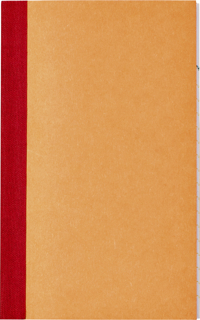 KASBOEK 135X83MM 72BLZ 1 KOLOM ORANJE