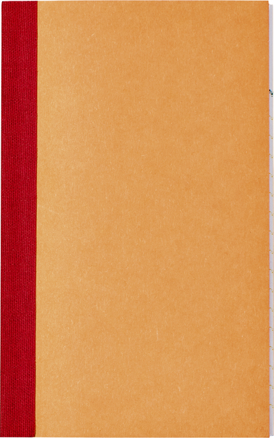 KASBOEK 135X83MM 72BLZ 1 KOLOM ORANJE