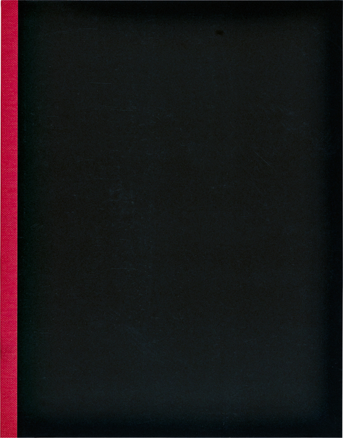 KASBOEK 165X210MM 160BLZ 1 KOLOM RODE