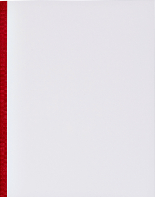 KASBOEK 165X210MM 160BLZ 1 KOLOM RODE