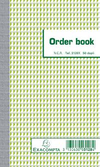 ORDERBOEK EXACOMPTA 175X105MM 50X2VEL