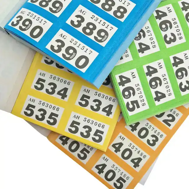 NUMMERBLOK COMBICRAFT 1 1000 ASSORTI 6