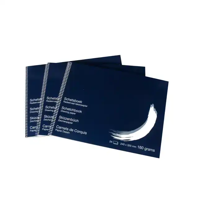 SCHETSBOEK PAPYRUS 240X320MM 160GR 24