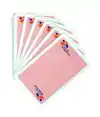 SPEELKAARTEN BRIDGE BOND ROZE